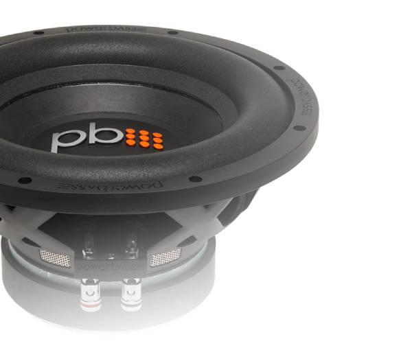 Powerbass S-1004D 550W Max Powerbass 10-Inch Dual 4 Ohm Subwoofer 
