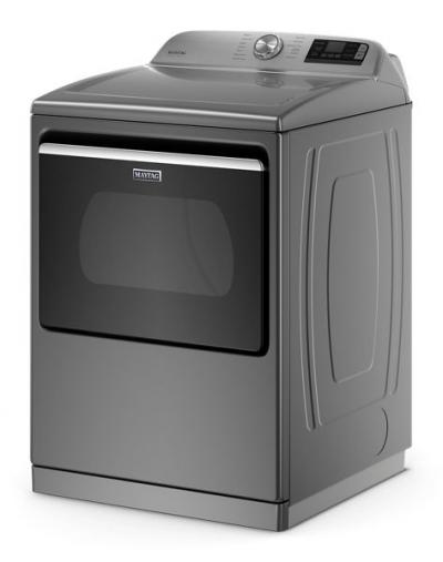 27" Maytag 7.4 Cu. Ft. Smart Top Load Electric Dryer With Extra Power Button - YMED7230HC