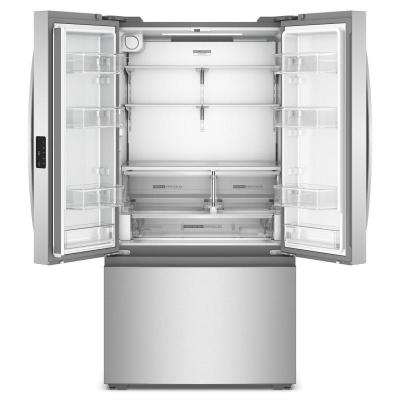 36" Whirlpool 24 Cu. Ft. True Counter Depth 3-Door French Door Refrigerator - WRFC3036RZ