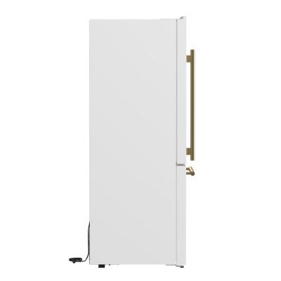 62" Forno Milano 34.4 Cu. Ft. 2-Piece Freestanding Dual Bottom Freezer Refrigerator - FFFFD1787-60WHT