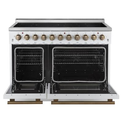 48" Forno Paolo Freestanding Electric Range in White - FFSEL6011-48WHT