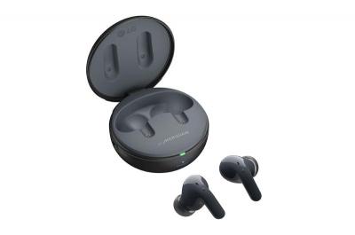 LG TONE Free True Wireless Bluetooth Earbuds in Black - T90QB
