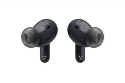 LG TONE Free True Wireless Bluetooth Earbuds in Black - T90QB