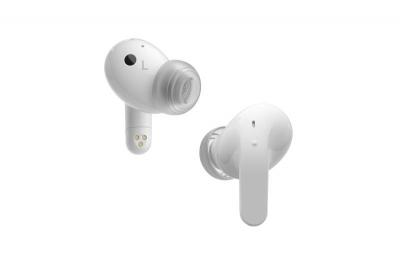 LG TONE Free True Wireless Bluetooth Earbuds in White - T90QW