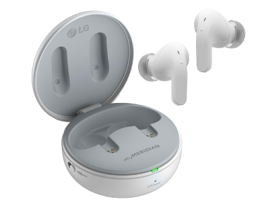LG TONE Free True Wireless Bluetooth Earbuds in White - T90QW