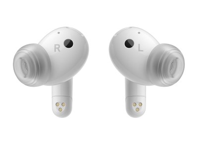 LG TONE Graphene Driver ANC True Wireless Bluetooth Earbuds in White - T60QW