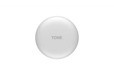LG TONE Graphene Driver ANC True Wireless Bluetooth Earbuds in White - T60QW