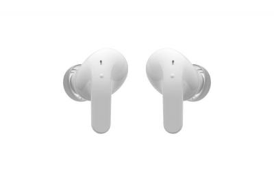LG TONE Graphene Driver ANC True Wireless Bluetooth Earbuds in White - T60QW