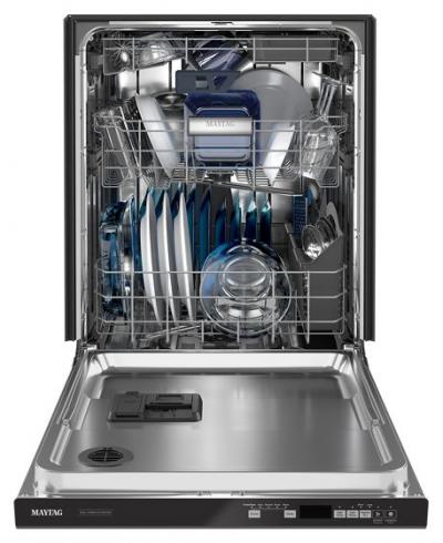 24" Maytag Top Control Dishwasher With Third Level Rack and Dual Power Filtration- MDB8959SKB