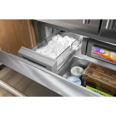 42" Kitchenaid 24.2 Cu. Ft. Built-In French Door Bottom Mount Refrigerator - KBFN542SJP