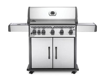 66" Napoleon Rogue Propane Gas Grill with Infrared Side Burner - RXT625SIBPSS-1