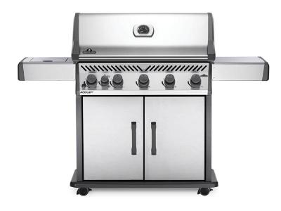 66" Napoleon Rogue Natural Gas Grill with Infrared Side Burner - RXT625SIBNSS-1
