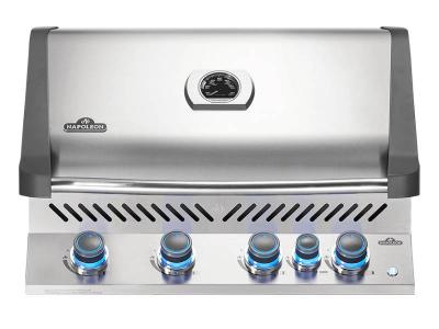 33" Napoleon Prestige 500 Series Built-In Natural Gas Grill With Infrared Rotisserie Burner - BIP500RBNSS-3