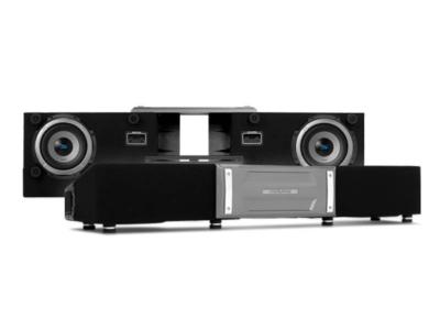 8" Alpine Dual Halo S-Series Preloaded Truck Subwoofer Enclosure with ProLink - S2-DB8V-TRK