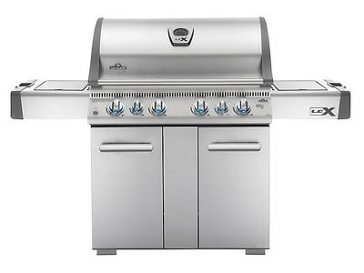 Napoleon LEX 605 with Side Burner and Infrared Bottom & Rear Burners - LEX605RSBINSS