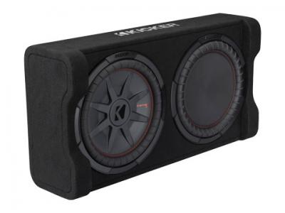 12" Kicker Powered Down Firing Loaded Subwoofer Enclosure - KK51PTRTP12