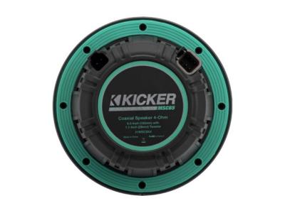 Kicker MSC 6.5" 4Ω LED Coaxial System - KK51MSC65