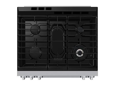 30" Samsung 6.0 Cu. Ft. Gas Slide-In True Convection Range - NSG90H60SRAA