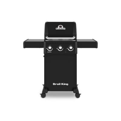 Broil King Crown 310 Liquide Propane Grill with 3 Stainless Steel Dual-Tube Burners - 864054 LP