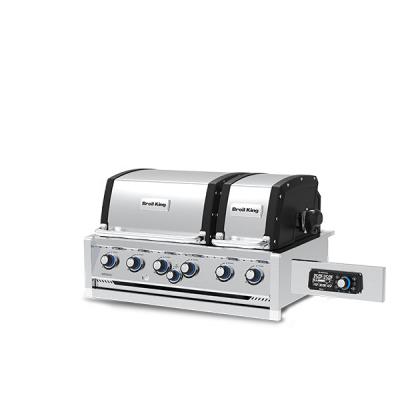 44" Broil King Imperial QS 670 Built-In Natural Gas Grill - 699777 NG