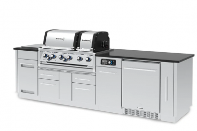 Broil King Imperial QS 690iF 6 Burner Liquid Propane Gas Grill - 697844F LP