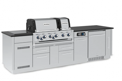Broil King Imperial QS 690iF 6 Burner Liquid Propane Gas Grill - 697844F LP