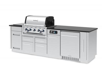 Broil King Imperial QS 590iF Liquid Propane Island Gas Grill - 696844F LP