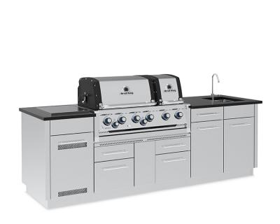 Broil King Outdoor Kitchen with Imperial S 690iE Island Grill - 897847E NG
