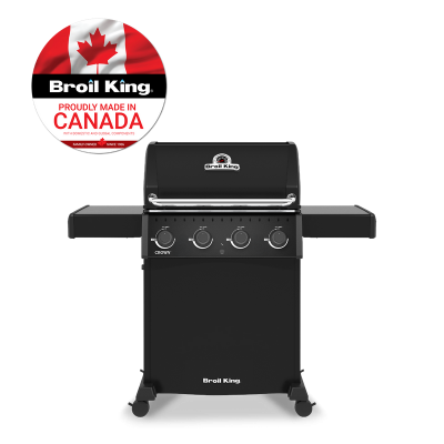 Broil King Crown 410 Shadow 4 Burner Liquid Propane Grill - 865054