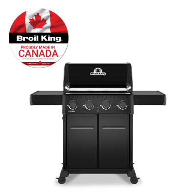 Broil King Crown 420 Shadow 4 Burner Natural Gas Grill - 865157 NG