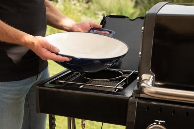 Broil King Stainless Steel Side Burner Wok Ring - 69719