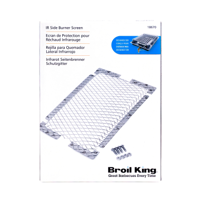 Broil King Infrared Side Burner Screen - 18670