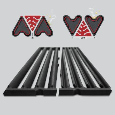 Broil King Rectangle Porcelain-Coated Cast Iron Cooking Grid - 11243