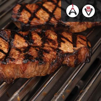 Broil King V-Shaped Stainless Steel Cooking Grids - 11341