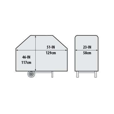 Broil King Grill Cover for Baron / Monarch / Gem 300 - 67470
