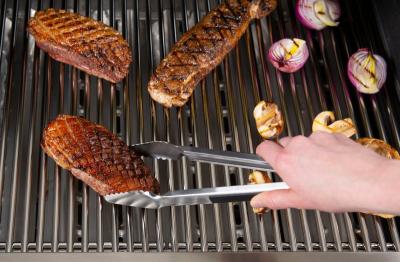 Broil King 12" Baron Stainless Steel Precision Tongs - 64036