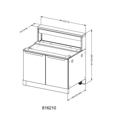 Broil King 5 Burner Baron Cabinet - 816210