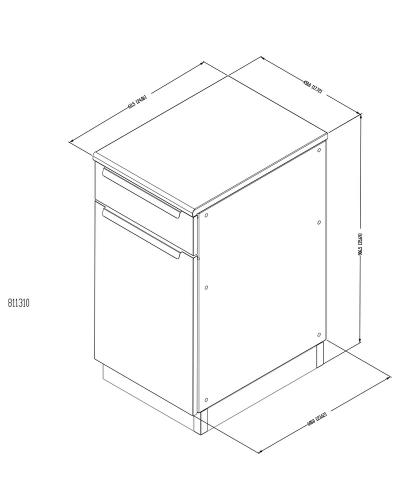 Broil King Baron 1 Door / Drawer Cabinet - 811310