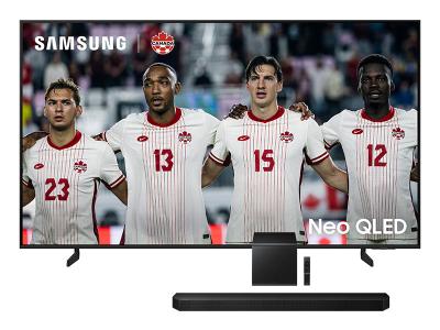 100" Samsung Neo QLED 4K Vision AI Smart TV + Q Series Soundbar - QN100QN80HFXZC-HW-Q800F/ZC