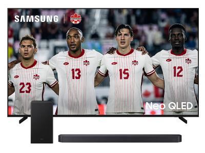 100" Samsung Neo QLED QN80H 4K Smart TV + Q-Series Soundbar - QN100QN80HFXZC-HW-Q600F/ZC