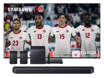 75" Samsung Micro RGB R95H 4K TV + Q Series Soundbar - MRN75R95HAFXZC-HW-Q990F/ZC