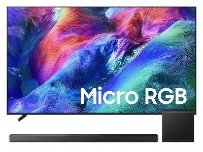 85" Samsung Micro RGB R85H Smart TV + Q-Series Soundbar - MRN85R85HAFXZC-HW-QS700F/ZC