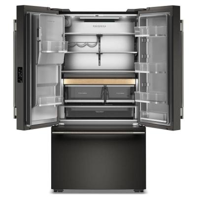 36" Kitchenaid Counter-Depth French Door Refrigerator with Intelligent Auto Fill - KRFC536SBE