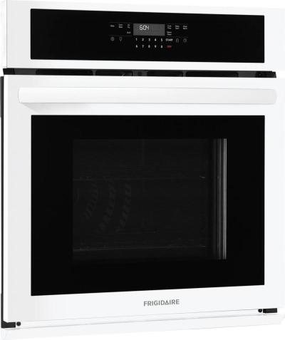 27" Frigidaire 3.8 Cu. Ft. Electric Single Wall Oven in White - FCWS2730AW