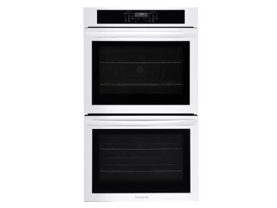 30" Frigidaire 10.6 Cu. Ft. Electric Double Wall Oven in White - FCWD3030AW