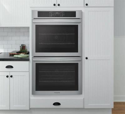30" Frigidaire 10.6 Cu. Ft. Electric Double Wall Oven in Stainless Steel - FCWD3030AS
