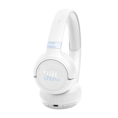 JBL Tune 680NC Wireless On-ear Noise Cancelling Headphone - JBLT680NCWHTAM