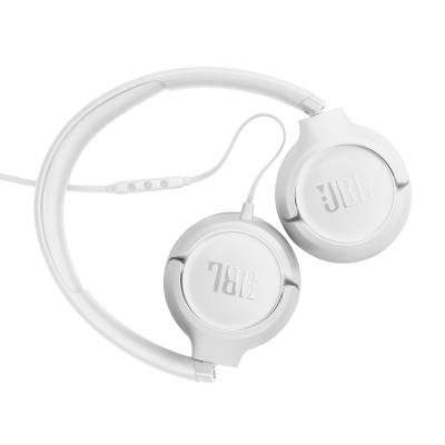JBL Tune 530C Hi-res USB-C Wired On-ear Headphones In White - JBLT530CWHTAM