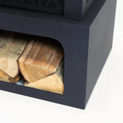 Deko Living Outdoor Steel Wood Burner Fireplace  - COB10511
