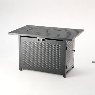 Deko Living Rectangular Outdoor Propane Gas Fire Pit - COB10010